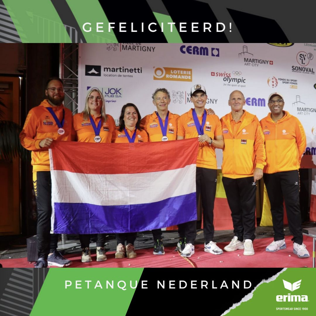 Twee keer zilver voor Petanque Nederland!